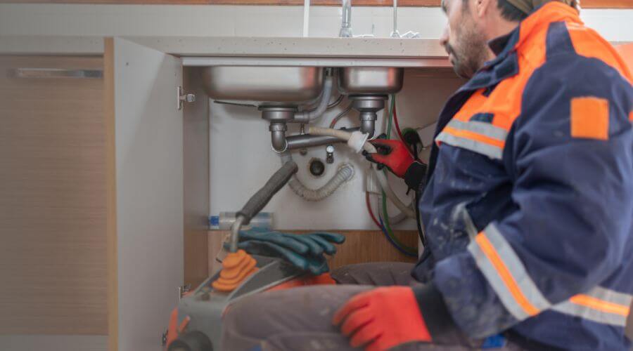 Thermal Imaging Leak Detection in Middle Point, OH